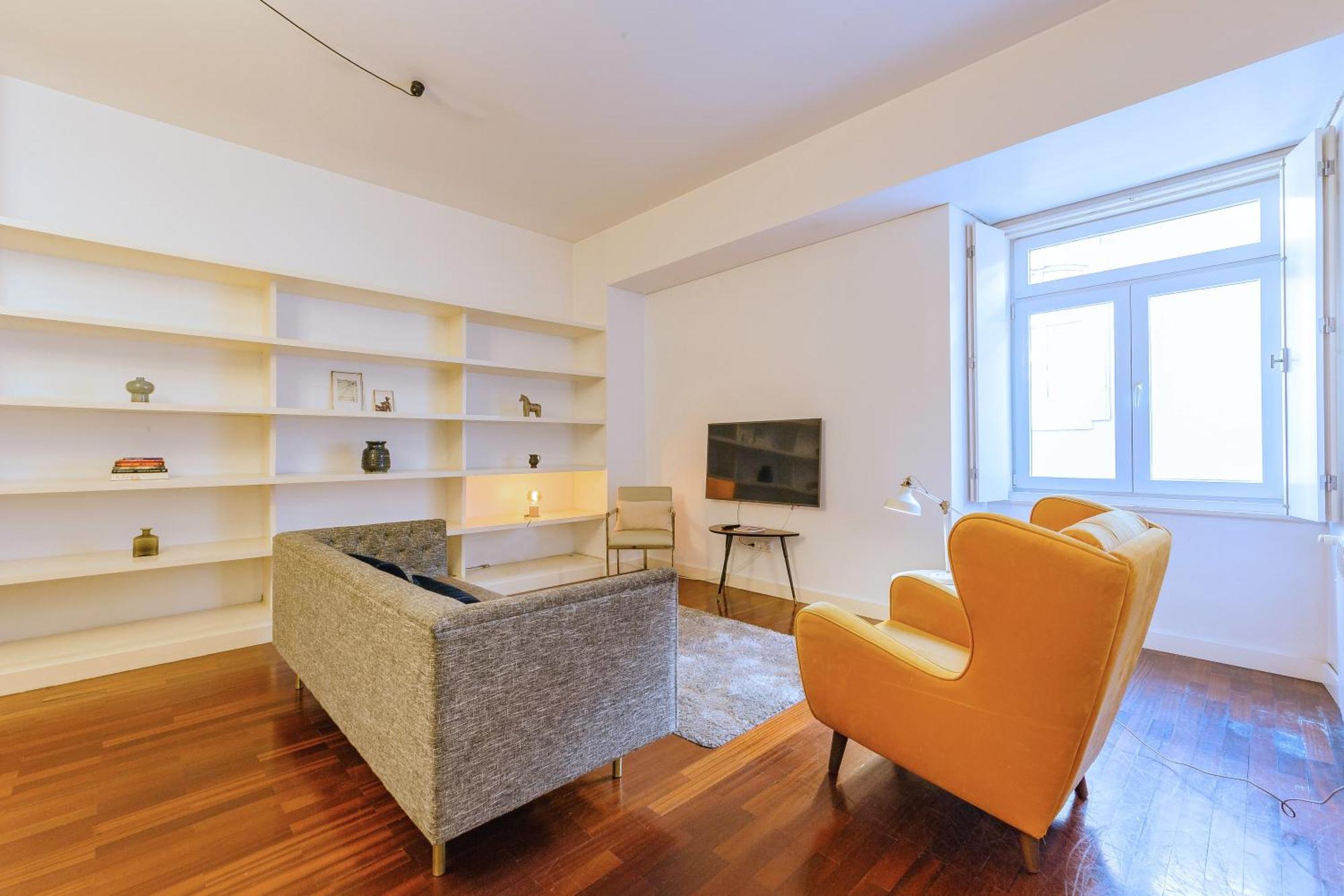 Chiado 2 Bedroom Elegant Apartment Lissabon Exterior foto